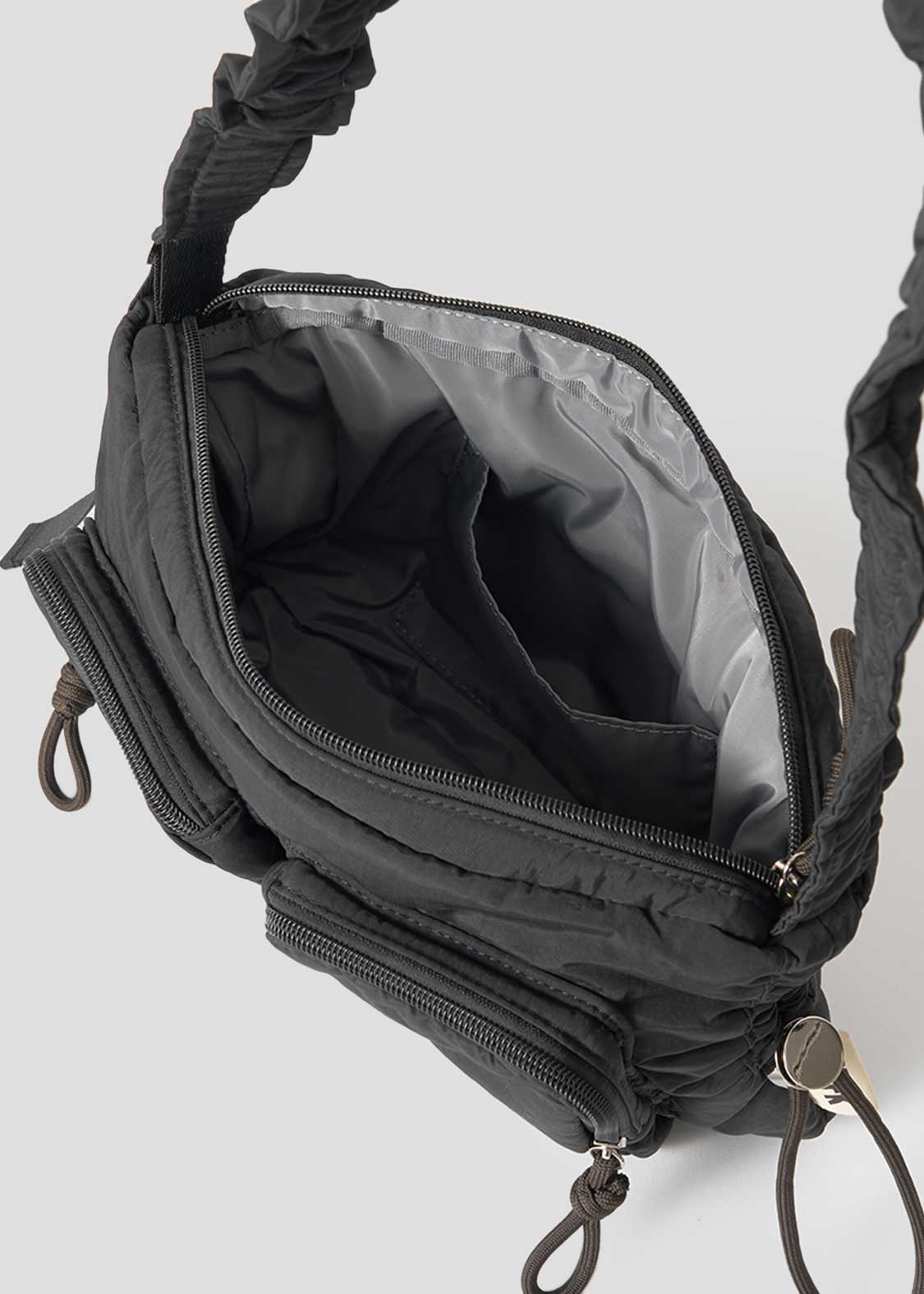 Beautiful Shadow C | Gathered Cross Shoulder Bag