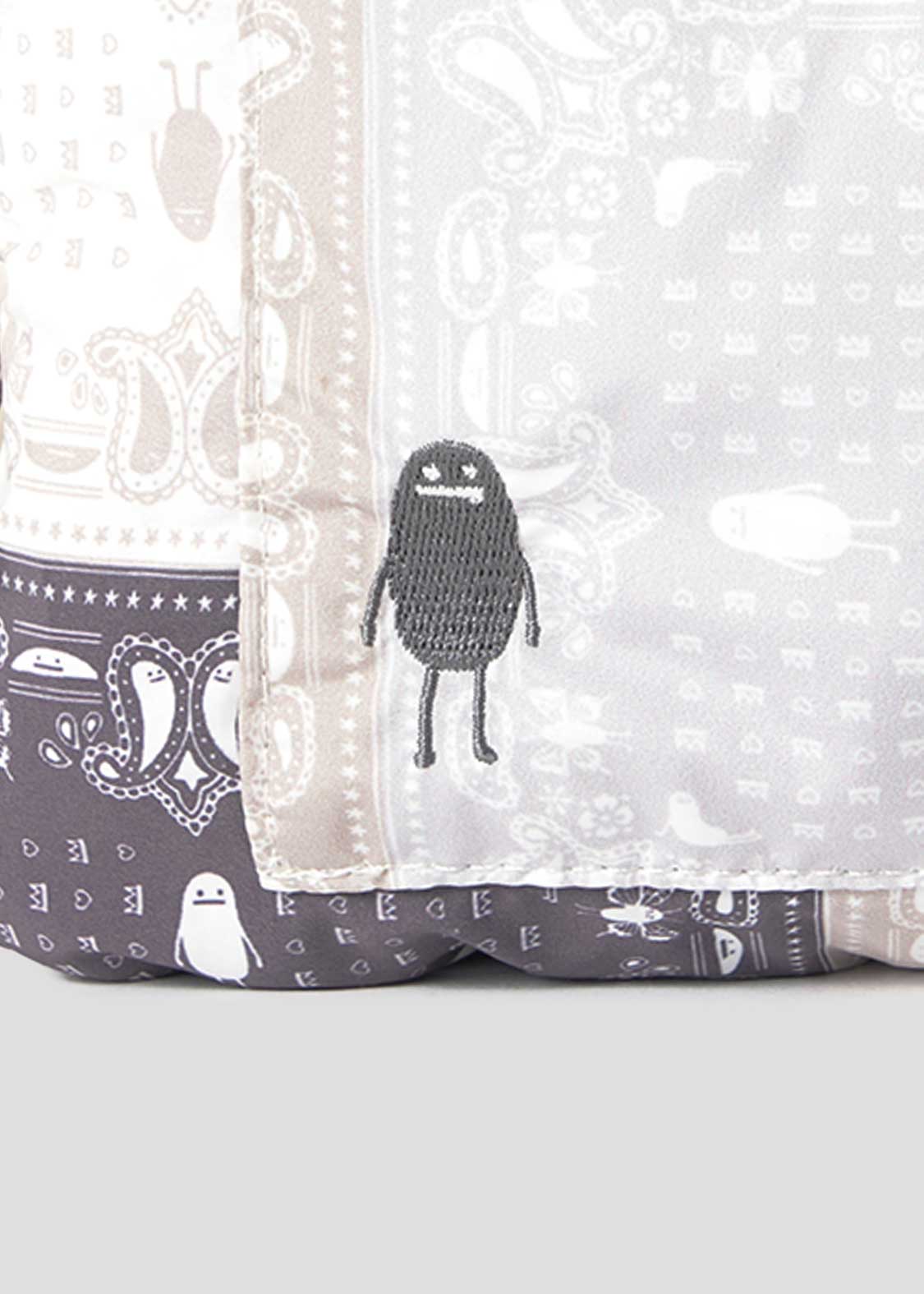 Beautiful Shadow A | Gathered Cross Shoulder Bag