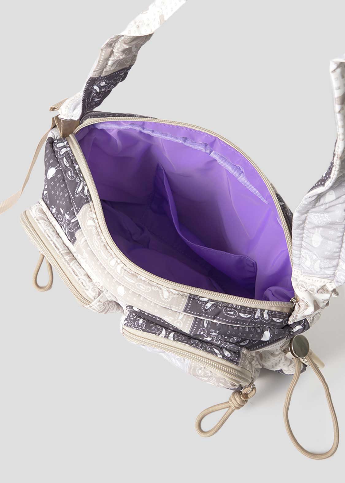 Beautiful Shadow A | Gathered Cross Shoulder Bag