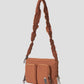 Ikaku A | Gathered Cross Shoulder Bag