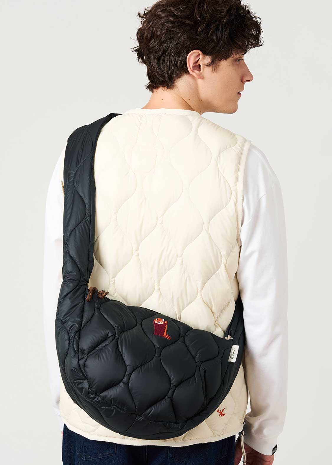 Ikaku x TAION DRK | Down Shoulder Bag