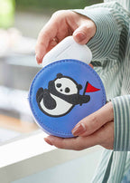 Custom Circle Pouch (Rolling Pandas Symbolic)