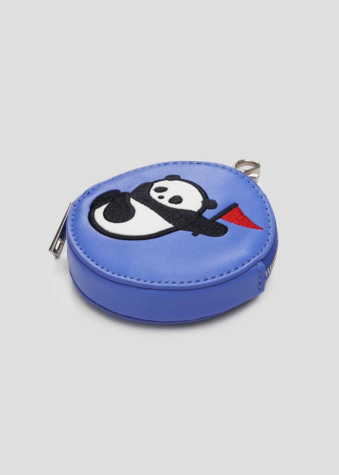 Custom Circle Pouch (Rolling Pandas Symbolic)