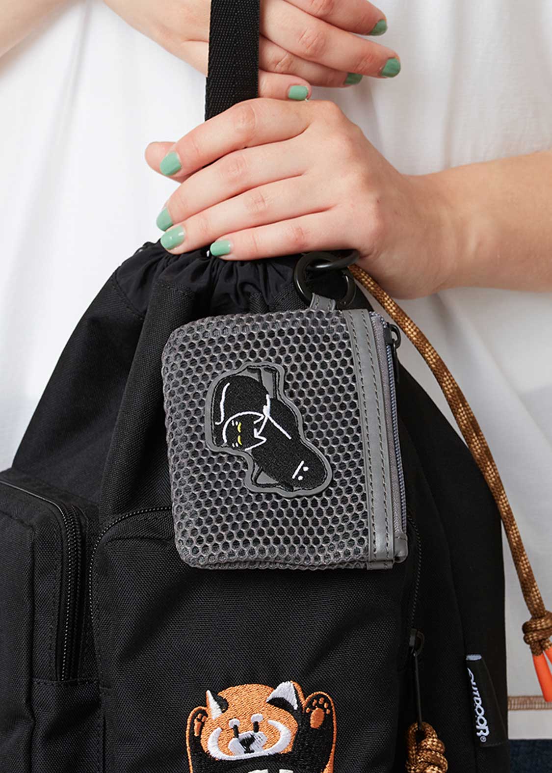 Beautiful Shadow Burger 2 | Mesh Flat Pouch