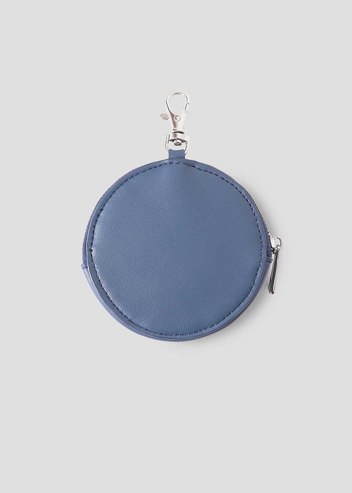 Rolling Pandas Pennant | Faux Leather Custom Circle Pouch