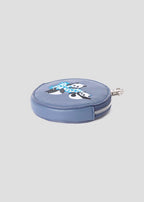 Rolling Pandas Pennant | Faux Leather Custom Circle Pouch