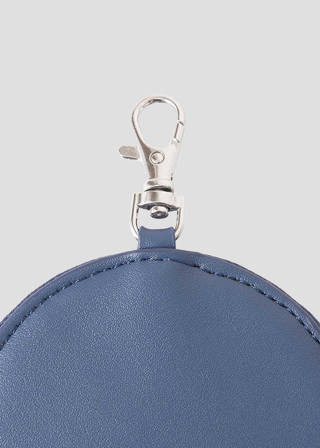 Rolling Pandas Pennant | Faux Leather Custom Circle Pouch