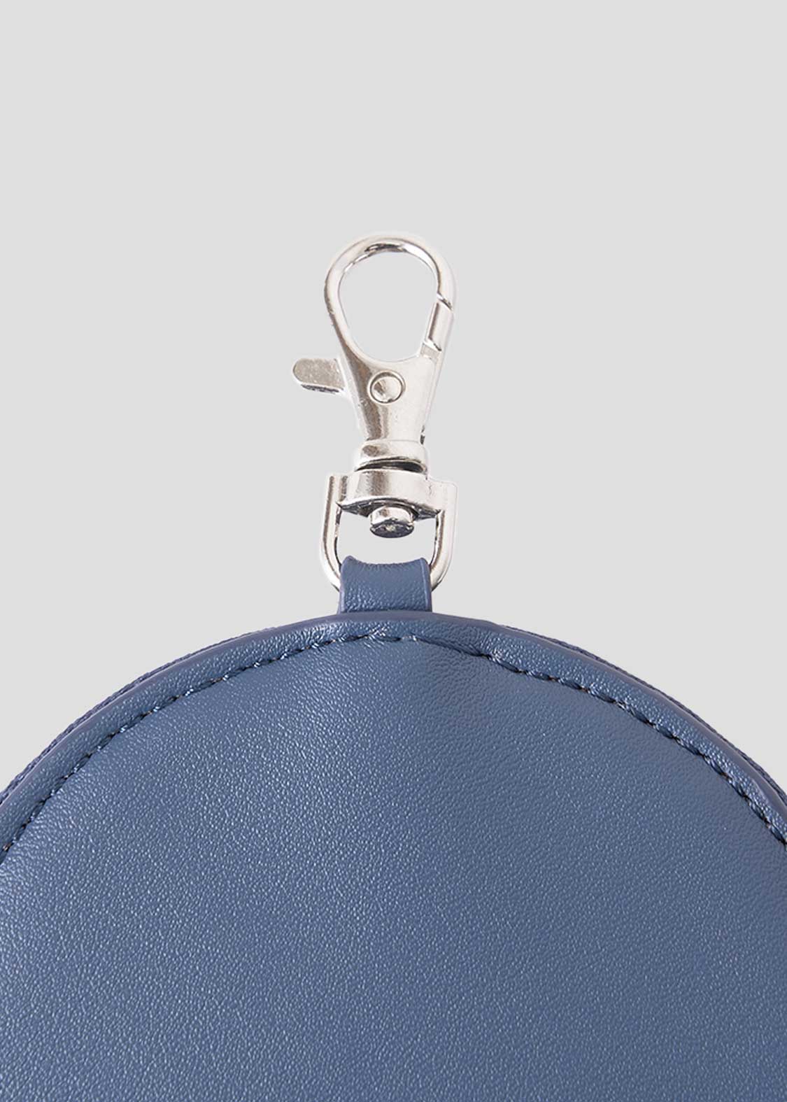 Rolling Pandas Pennant | Faux Leather Custom Circle Pouch