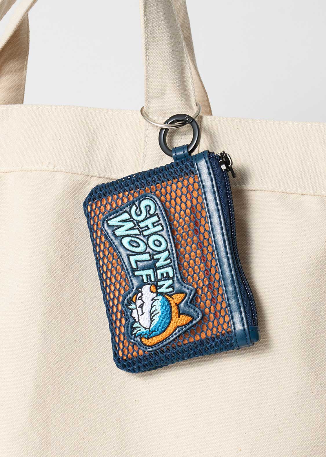 Shonen Wolf B | Mesh Flat Pouch