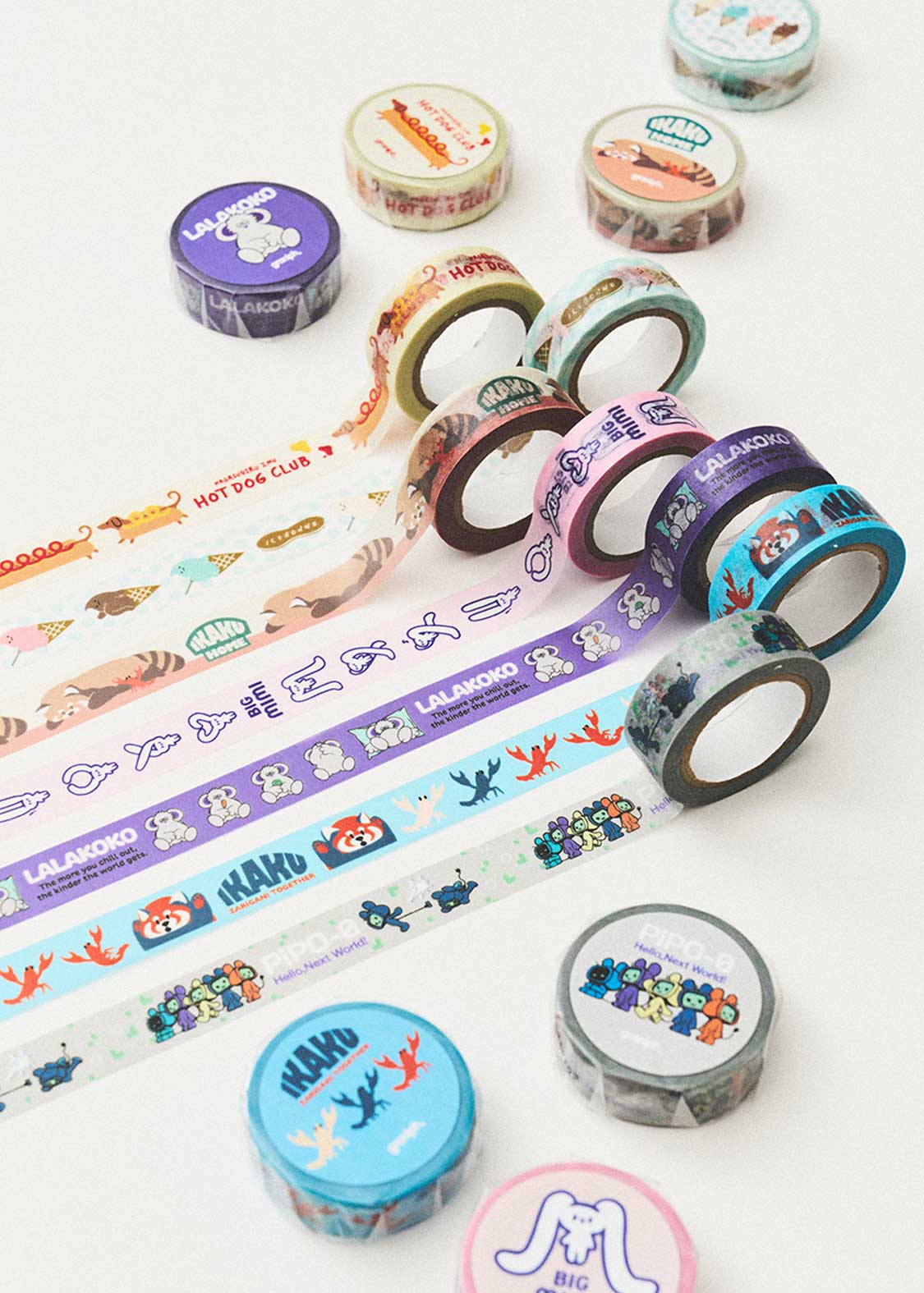 Nagasugiru Inu Meets Hot Dog (Mt) | Masking Tape