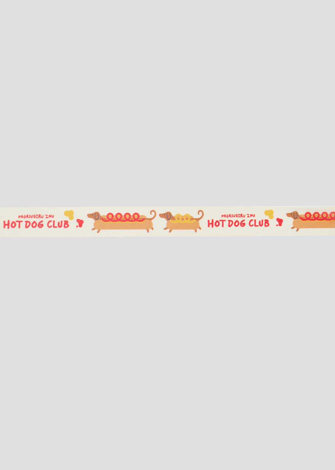 Nagasugiru Inu Meets Hot Dog (Mt) | Masking Tape