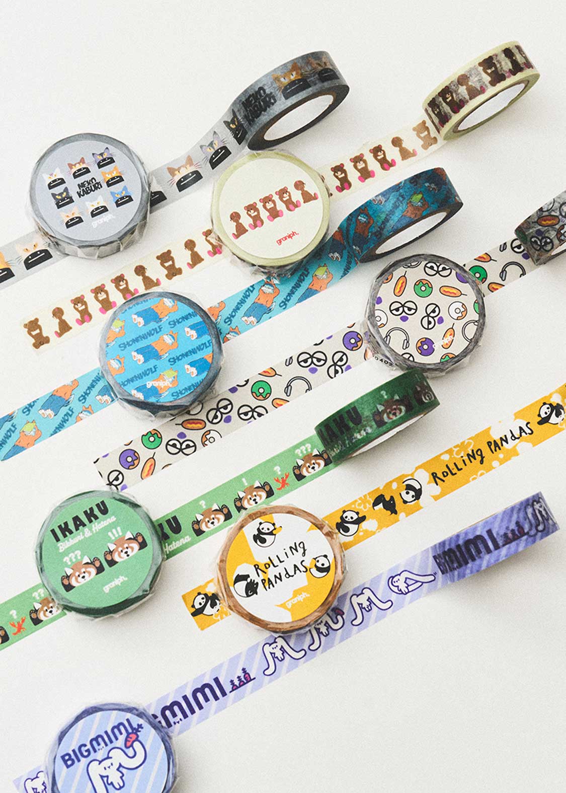 Rolling Pandas Painting (Mt) | Masking Tape