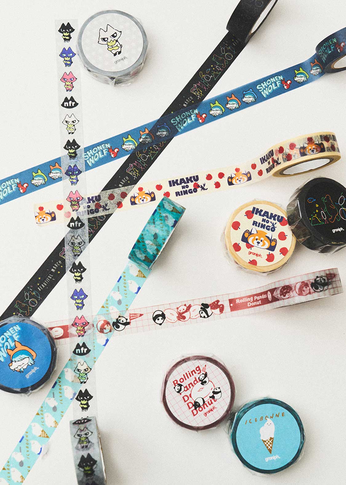 Rolling Pandas Donuts (Mt) | Masking Tape