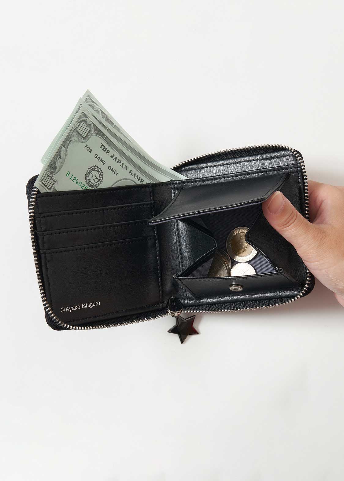 Ayako Ishiguro - Loud Cat Face | Zip Wallet