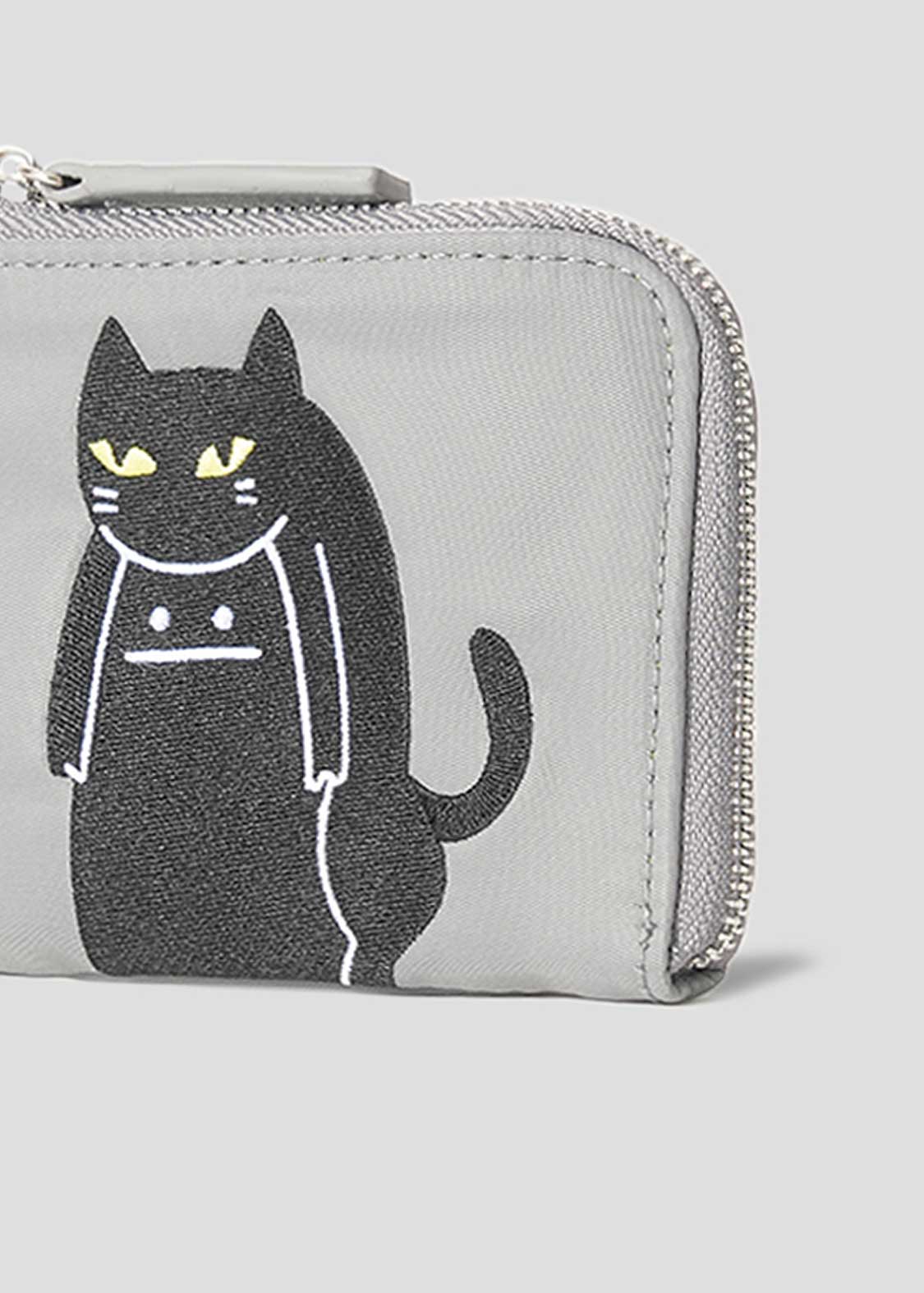 Neko Kaburi Beautiful Shadow B | Zip Wallet