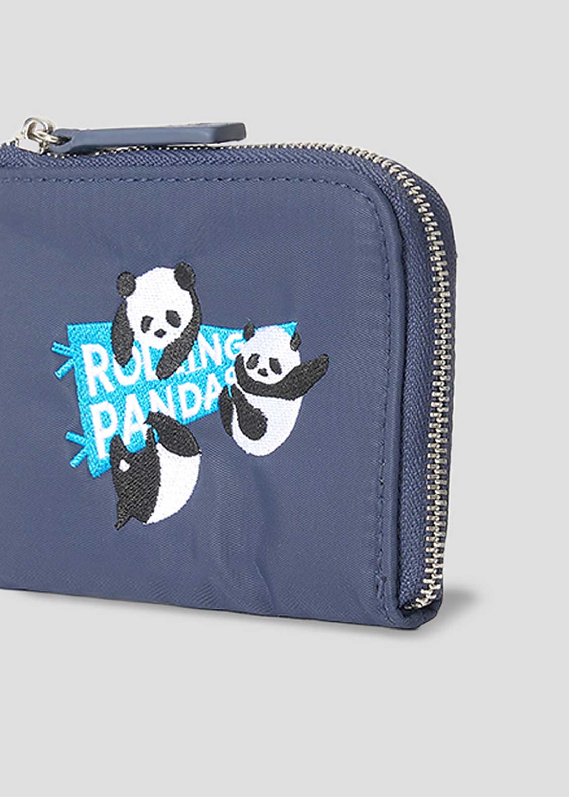 Rolling Pandas Pennant | Zip Wallet