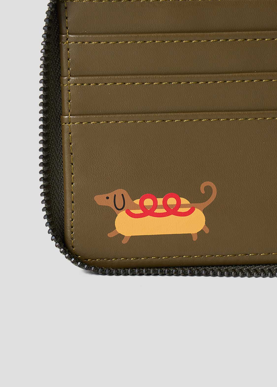 Nagasugiru Inu Meets Hot Dog | Wallet