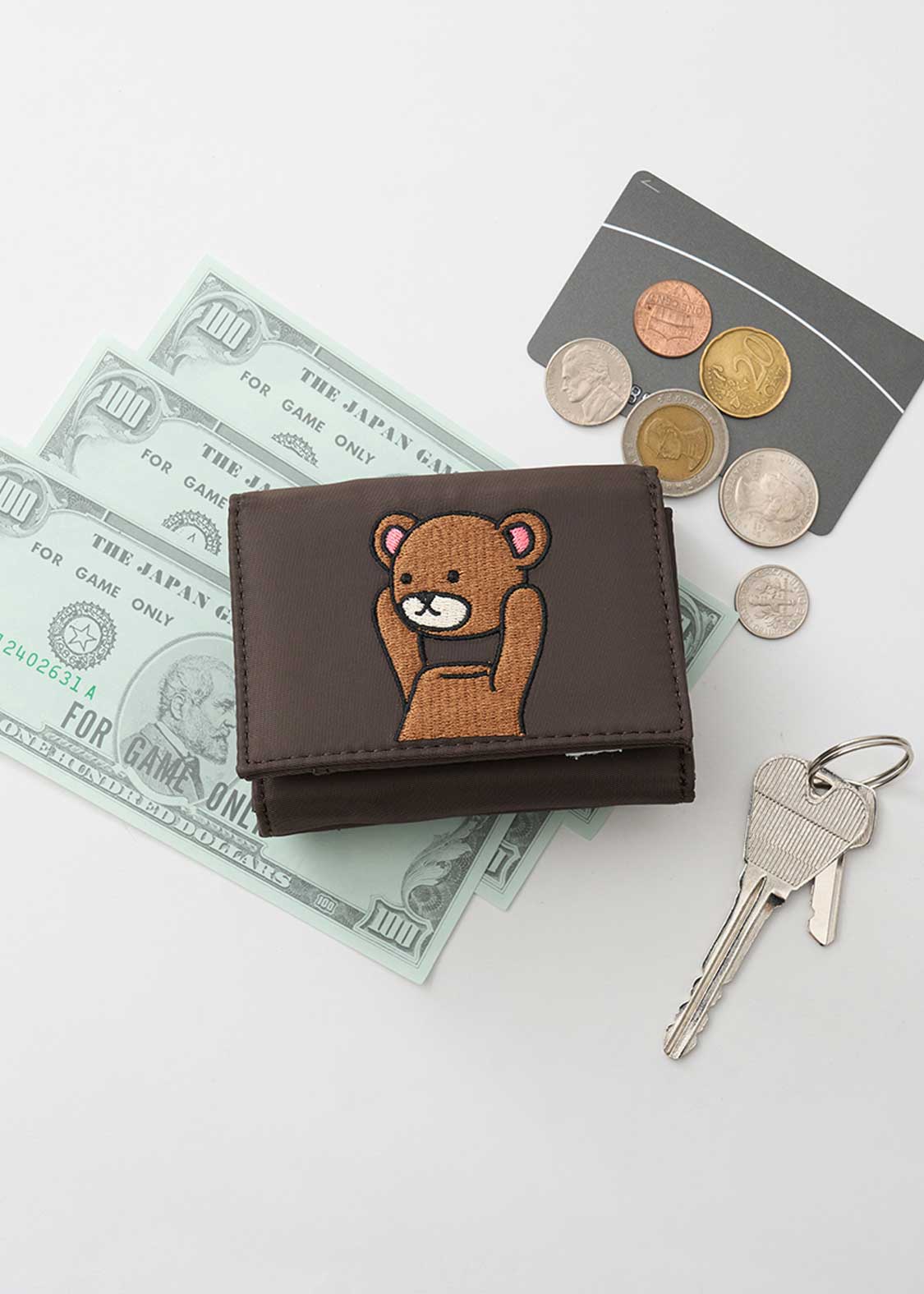Control Bear A | Mini Wallet