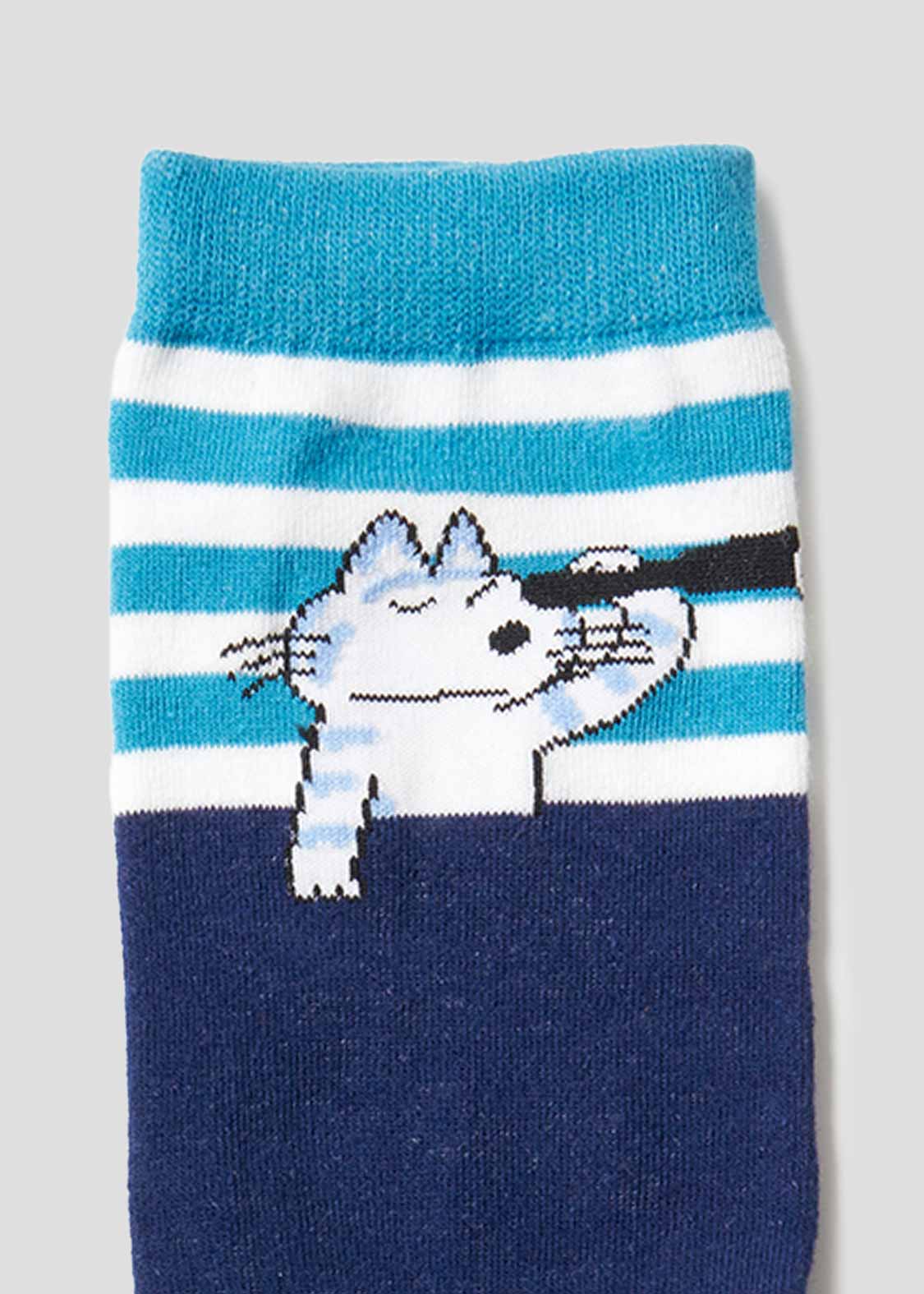 11 Piki no Neko Middle Socks (11 Piki no Neko_Telescope 2)