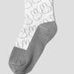 miffy Middle Socks (miffy_miffy Face line pattern)