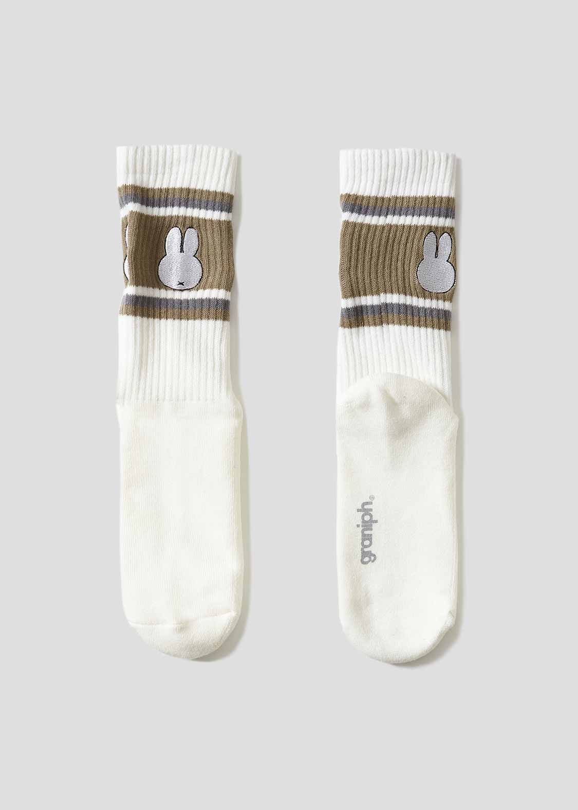 miffy Middle Socks (miffy_miffy Face line 2)