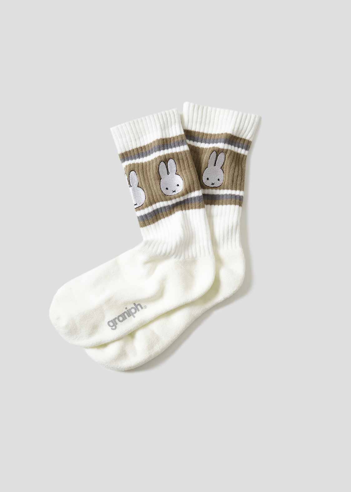 miffy Middle Socks (miffy_miffy Face line 2)