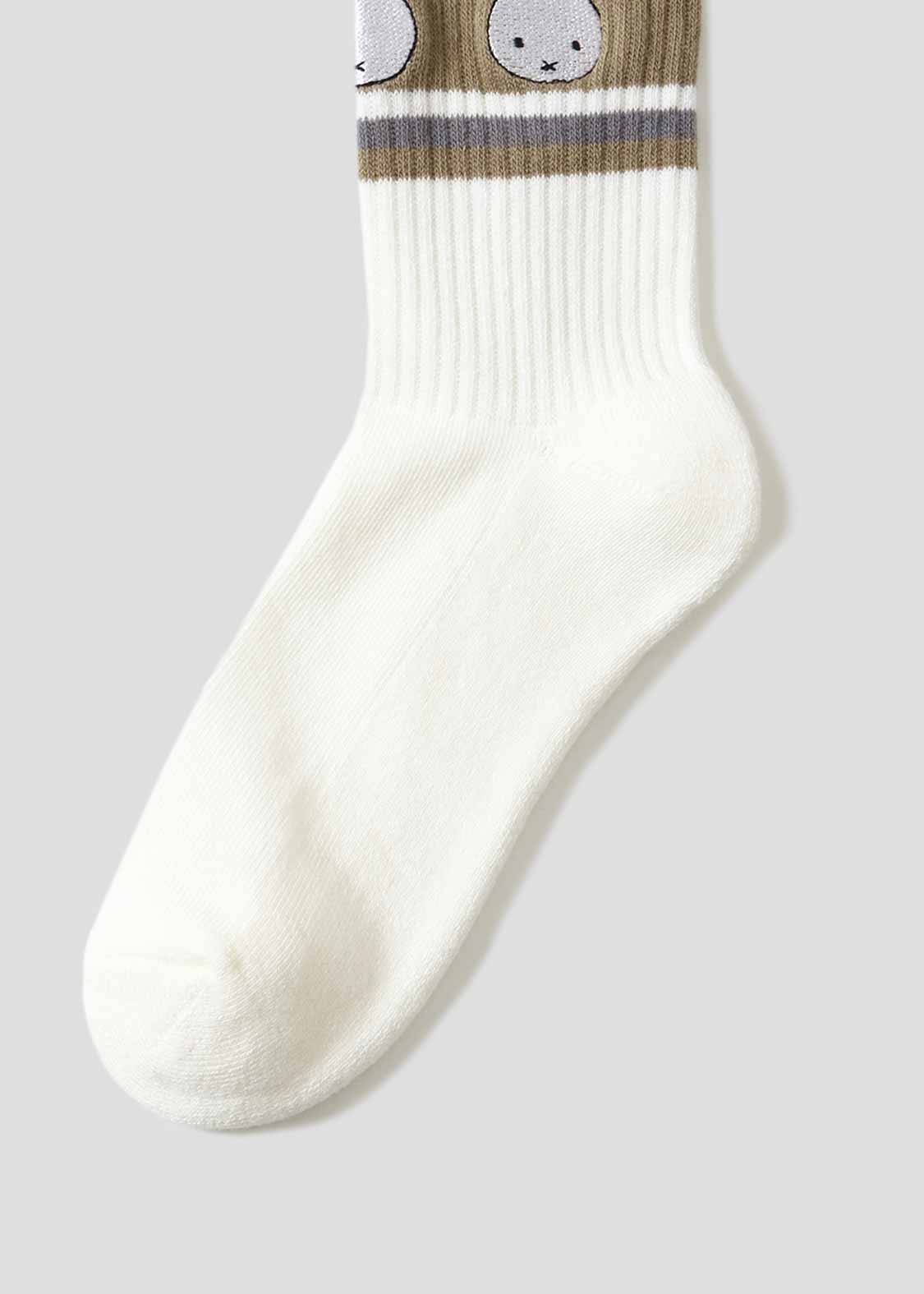 miffy Middle Socks (miffy_miffy Face line 2)