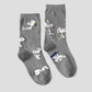 Peanuts Middle Socks (Peanuts_Snoopy Siblings 2)