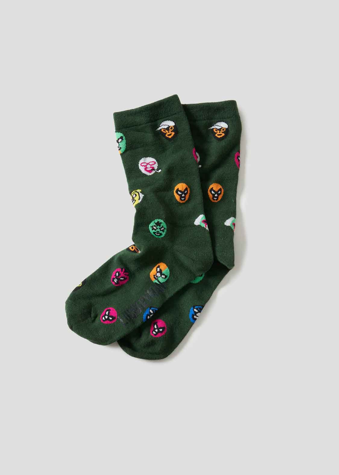 Middle Socks (Lucharyman Mask)