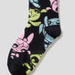 THE POWERPUFF GIRLS Middle socks (THE POWERPUFF GIRLS_GIRLS Pattern)