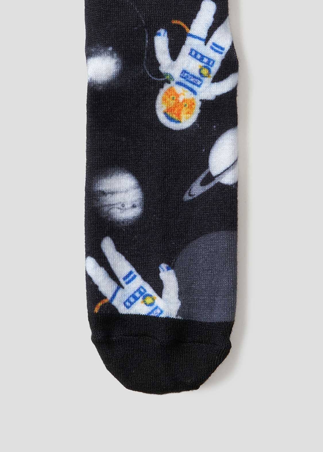 Print Middle Socks (ASTRO CAT Walk in Space)