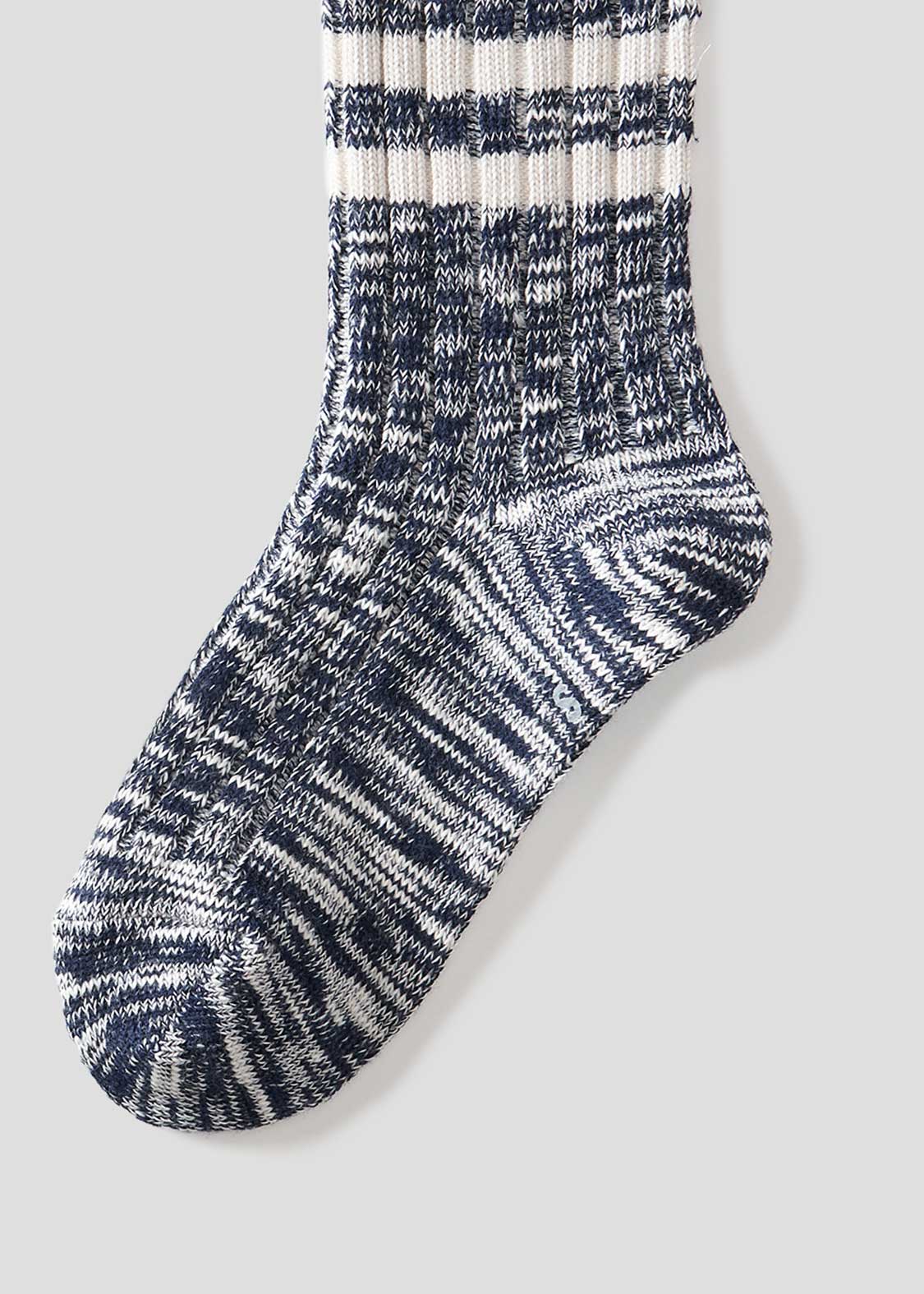 Slub Middle Socks (Nekokaburi Beautiful Shadow 2)