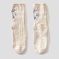 Slub Middle Socks (Lamb Chop)