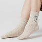 Slub Middle Socks (Lamb Chop)
