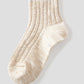 Slub Middle Socks (Lamb Chop)