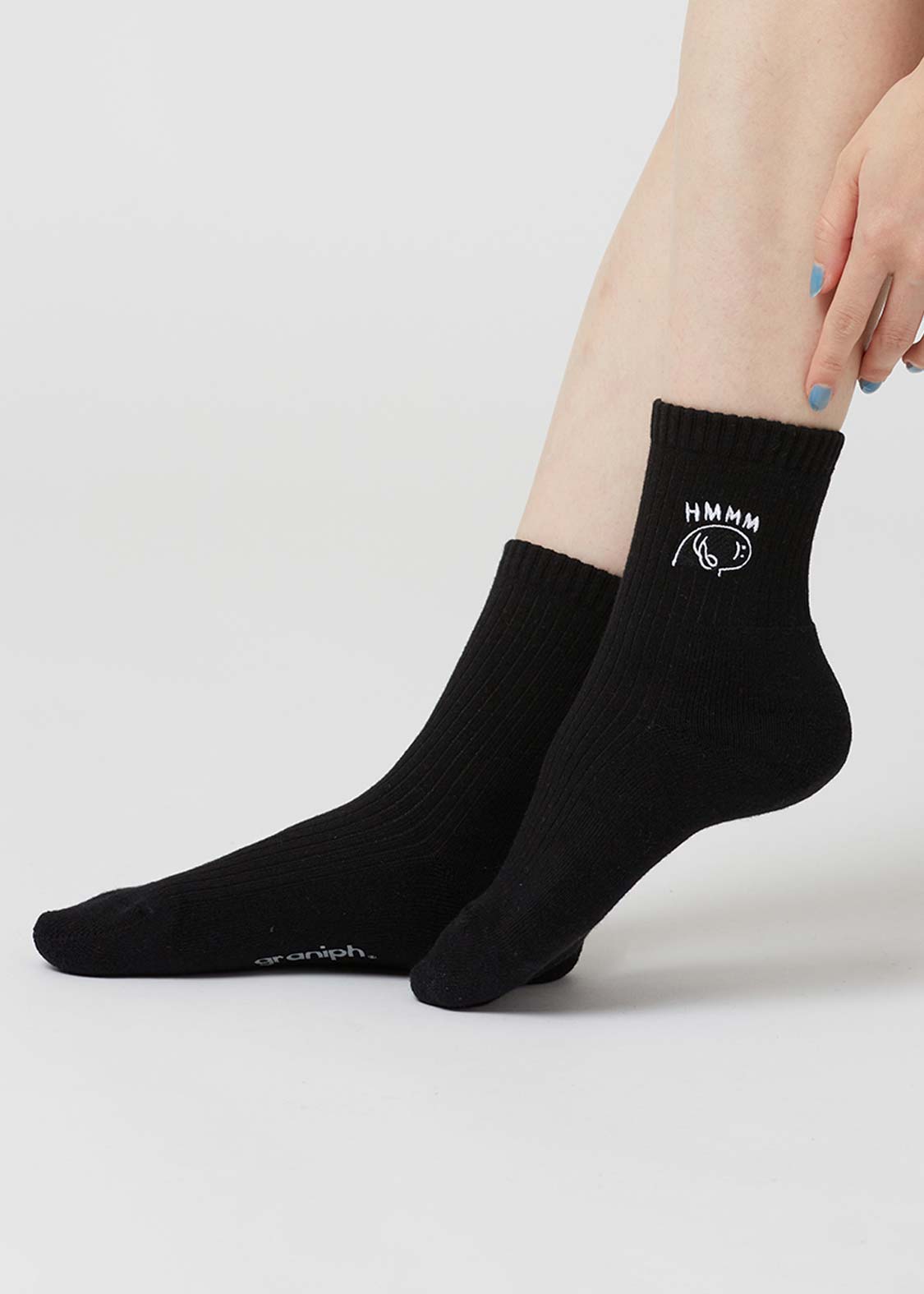 Middle Socks (Deep Think Beautiful Shadow)