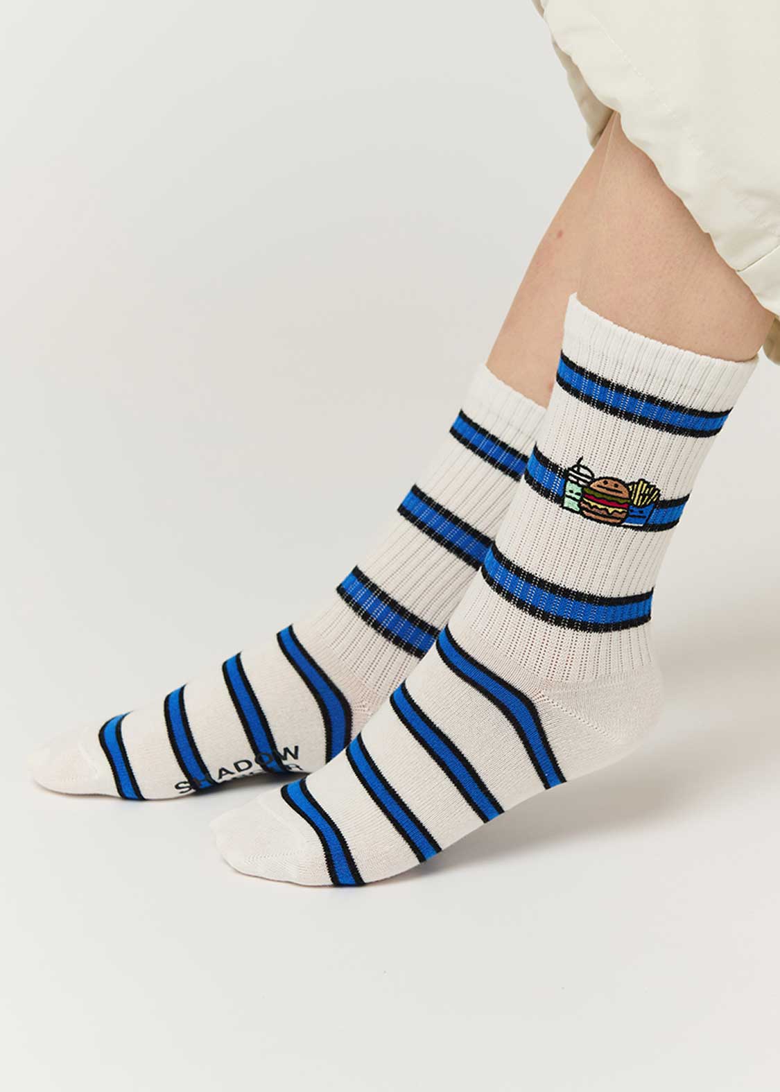 Beautiful Shadow Burger | Middle Socks