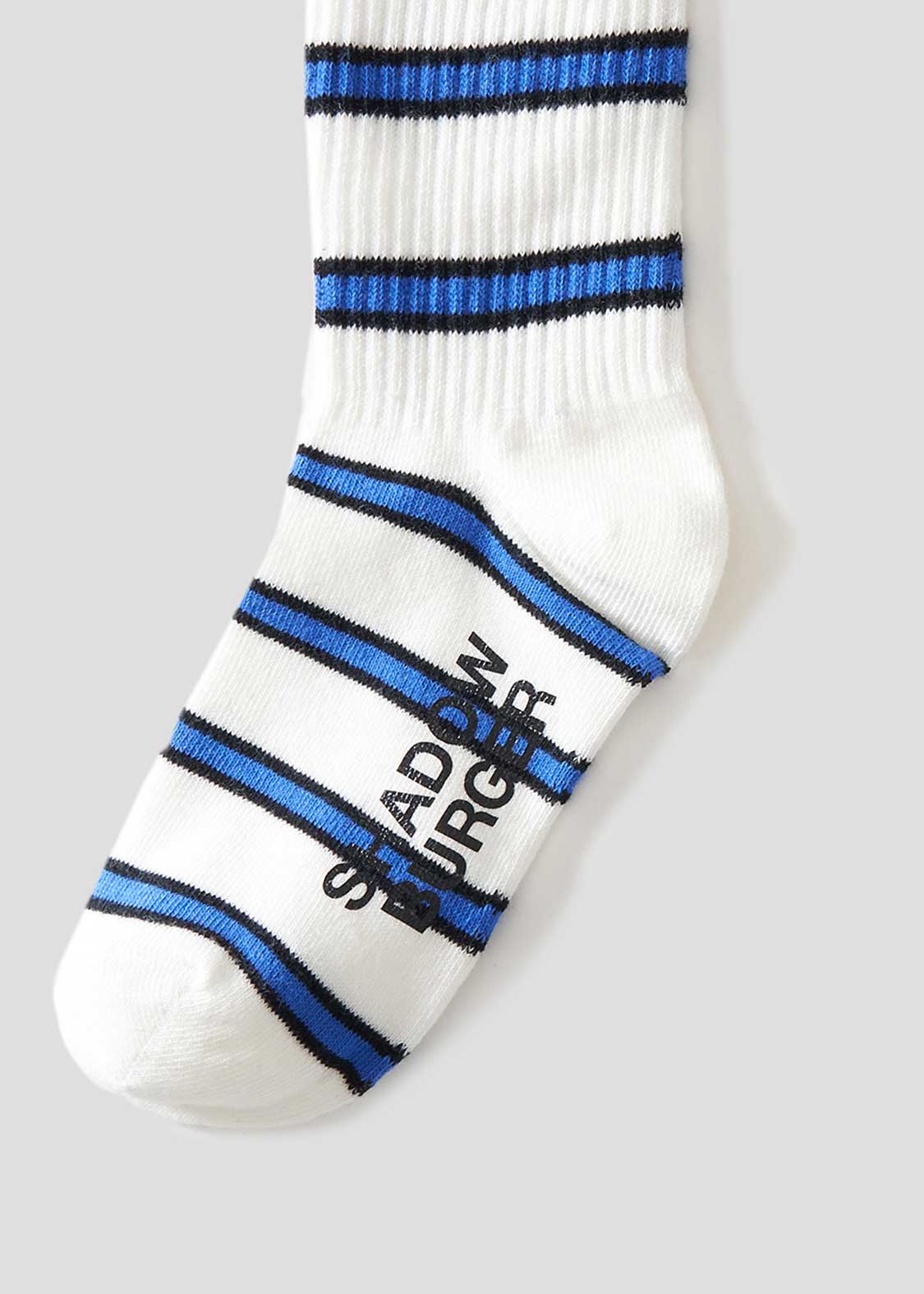 Beautiful Shadow Burger | Middle Socks