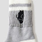 Nekokaburi Beautiful Shadow 2 | Antibacterial Mid Socks