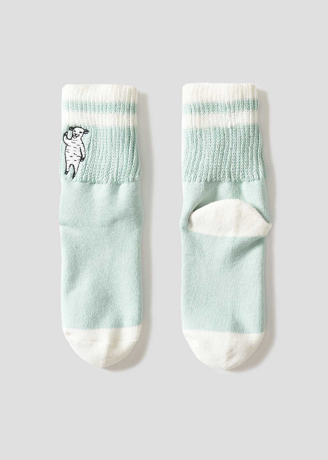 Lamb Chop | Antibacterial Mid-Length Socks