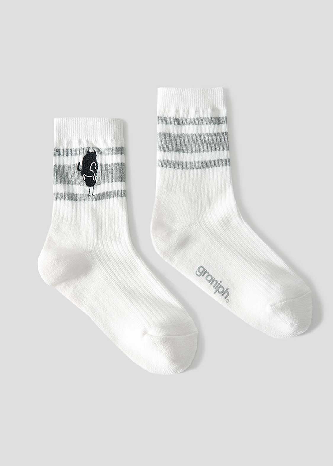 Neko Kaburi Beautiful Shadow | Glitter Mid-Length Socks