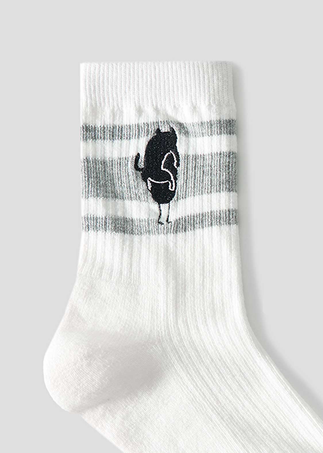 Neko Kaburi Beautiful Shadow | Glitter Mid-Length Socks