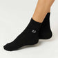 Beautiful Shadow Zoom | Glitter Mid-Length Socks