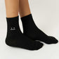 Beautiful Shadow Zoom | Glitter Mid-Length Socks