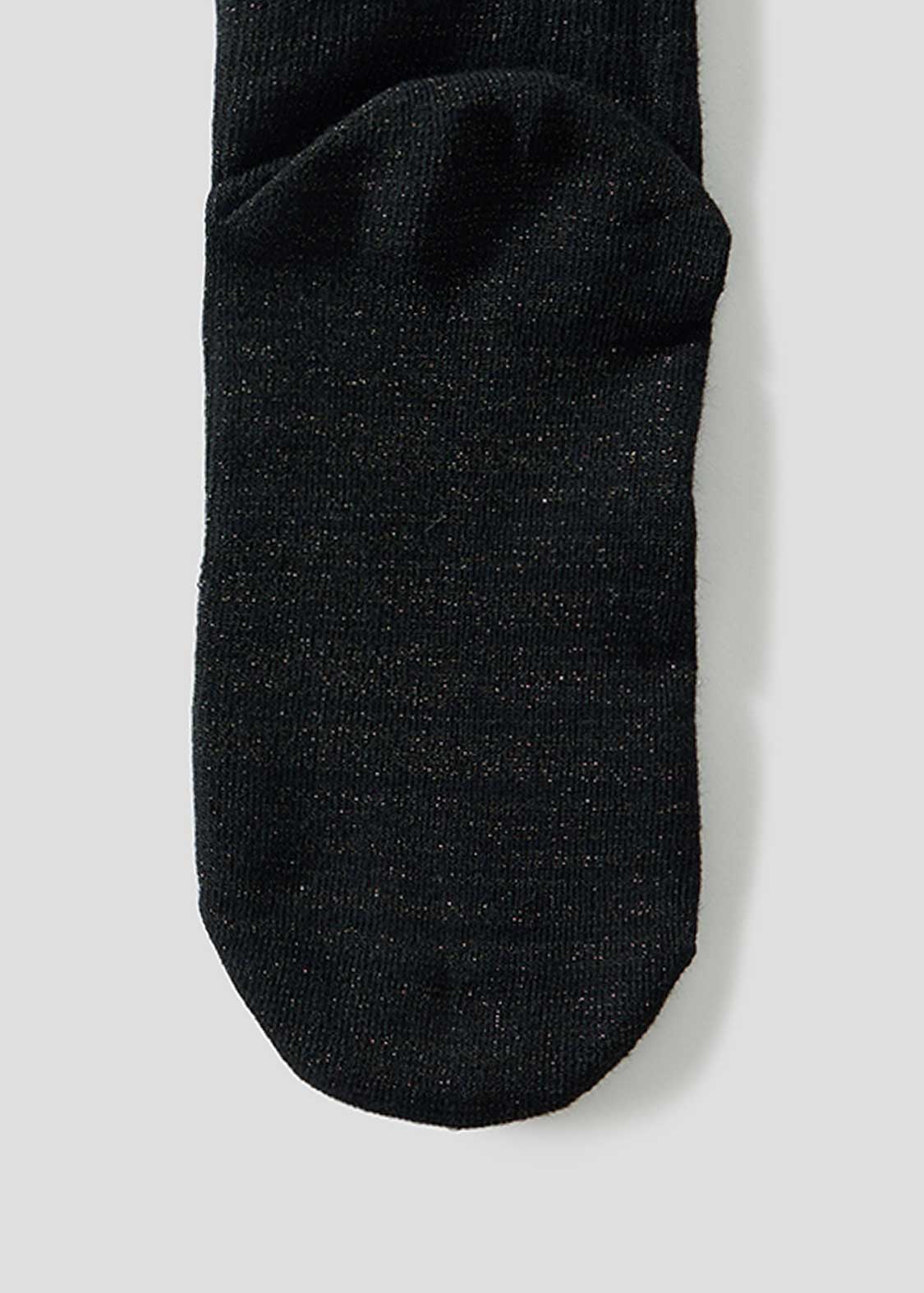 Beautiful Shadow Zoom | Glitter Mid-Length Socks
