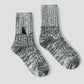 Beautiful Shadow | Slub Mid Socks