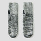 Beautiful Shadow | Slub Mid Socks