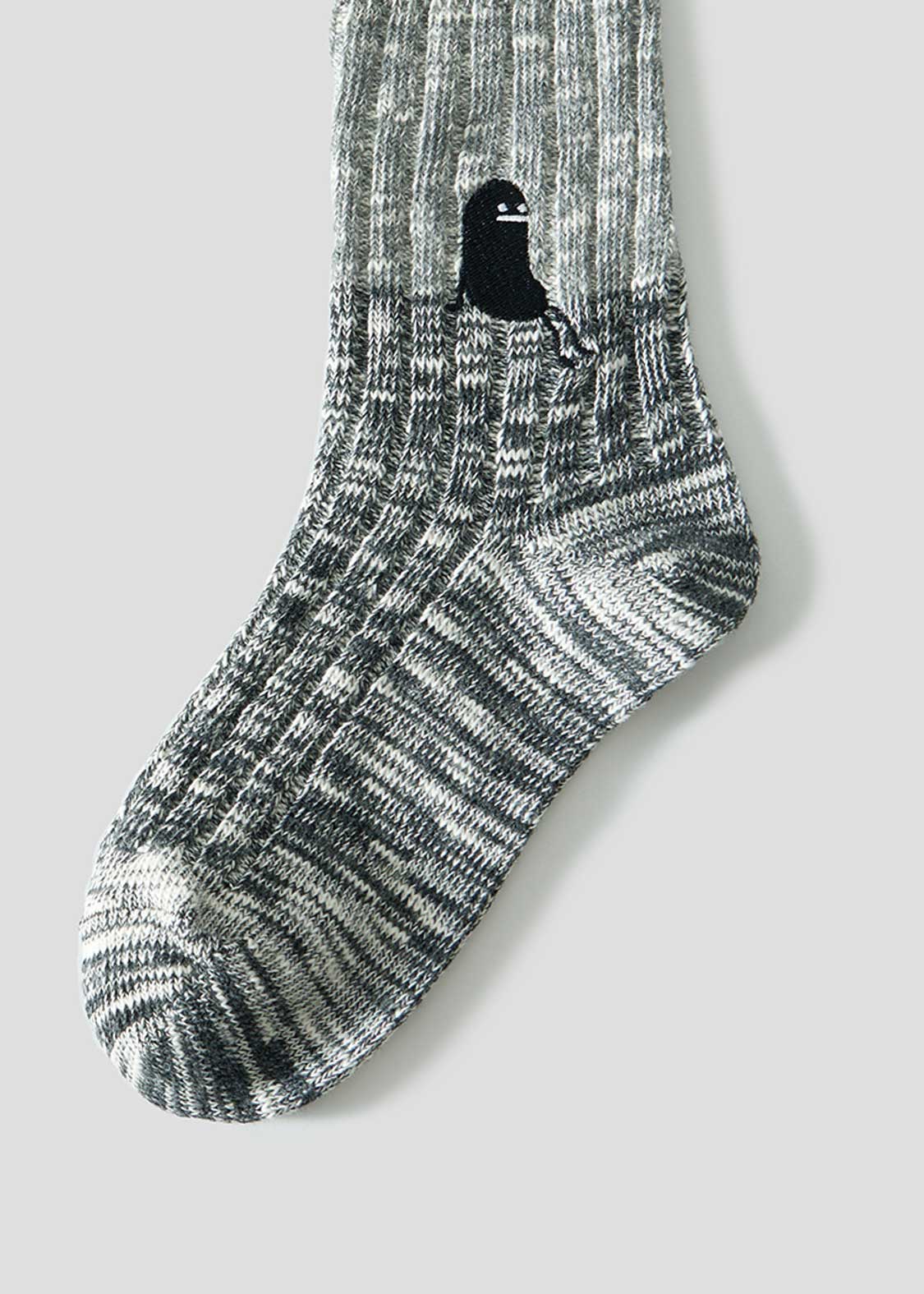 Beautiful Shadow | Slub Mid Socks