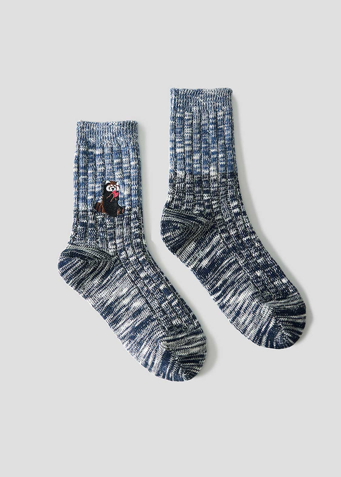 Ikaku 2 | Slub Mid Socks