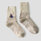 Ikaku | Slub Mid Socks